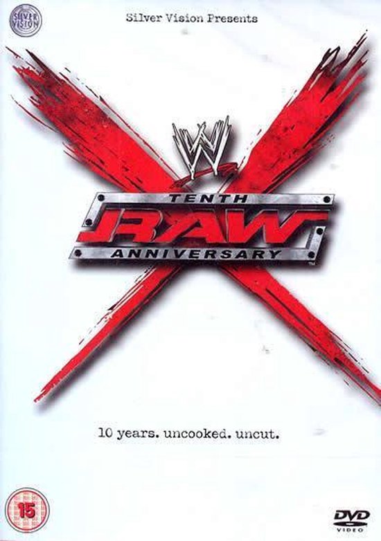 Cover van de film 'WWE - Raw 10th Anniversary'