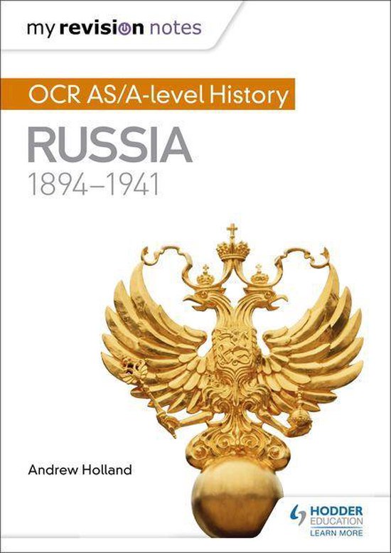 My Revision Notes: OCR AS/A-level History: Russia 1894-1941 - cover