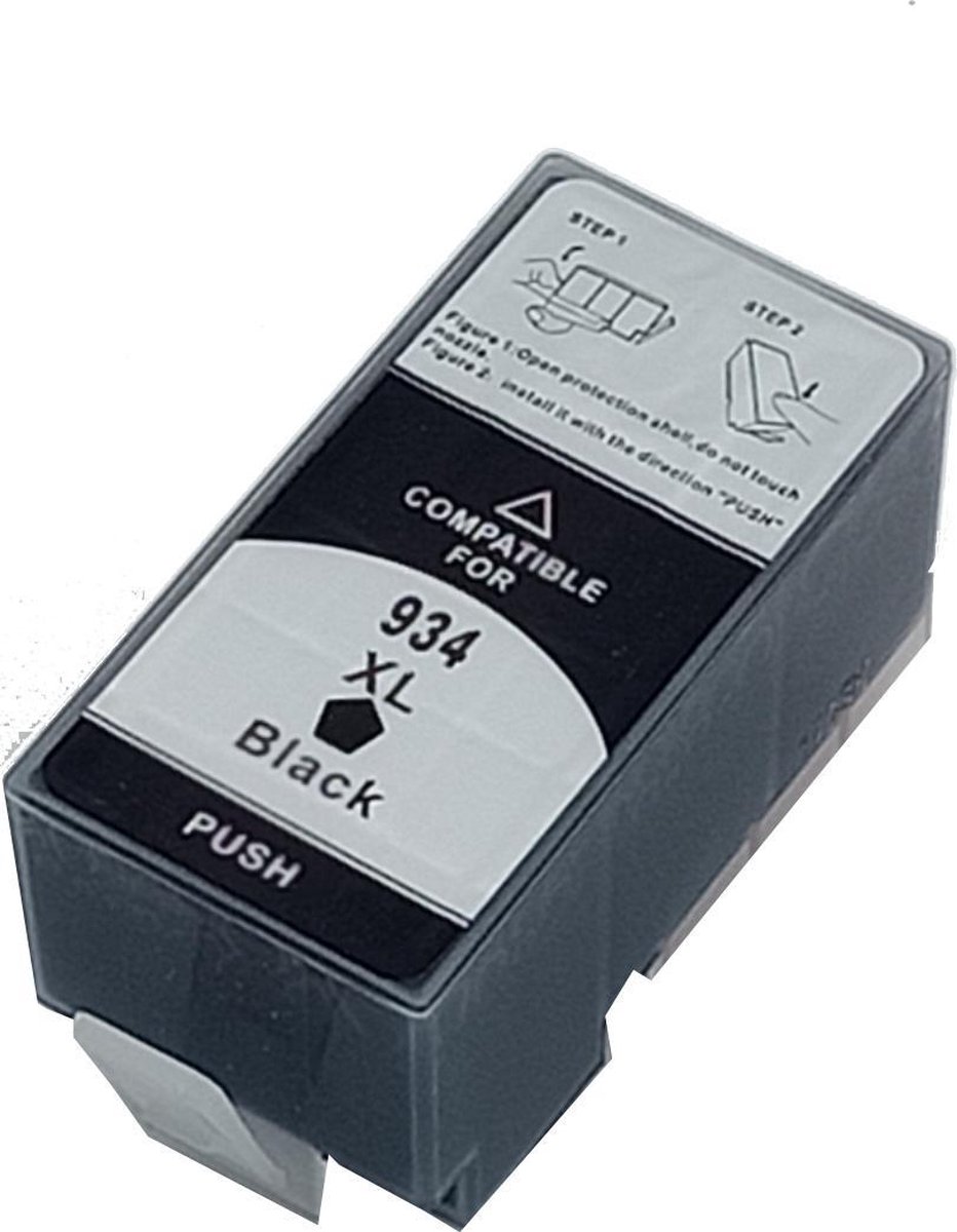 KATRIZ® huismerk voor|HP 934XL BK|25.5ml - Met chip