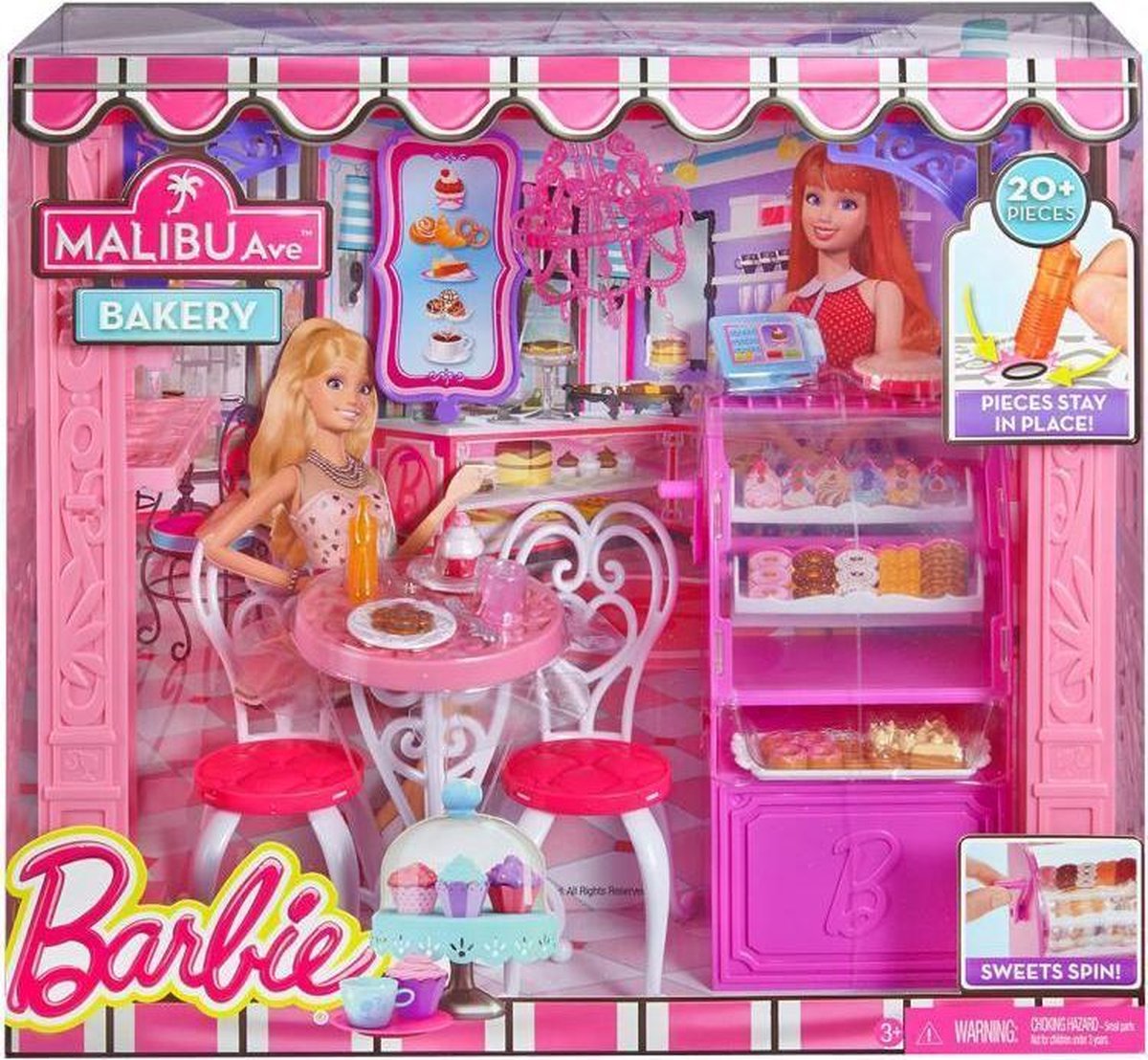 Barbie Speelset Malibu Ave Winkel Assorti | bol.com