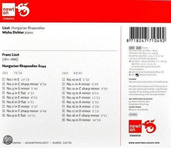 Liszt: The Hungarian Rhapsodies