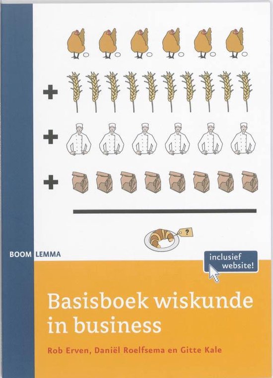 Basisboek wiskunde in business - cover