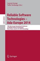 Reliable Software Technologies - Ada-Europe 2014