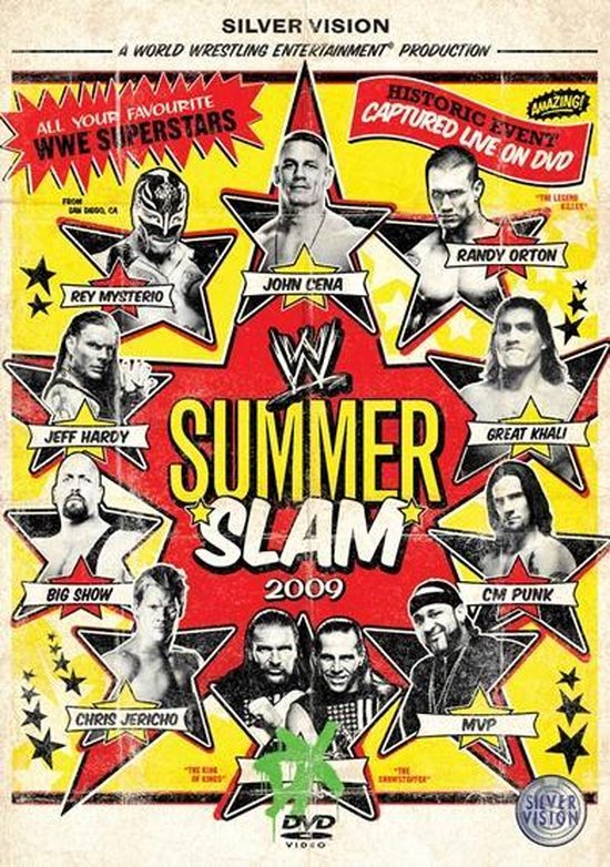 Cover van de film 'WWE - SummerSlam 2009'