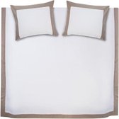 Damai Stillness - Lakenset - Perkal - 240x260 cm - White