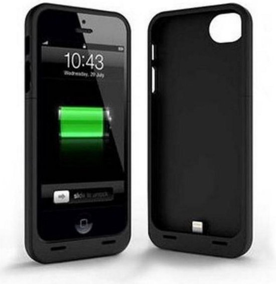 mezelf Landgoed technisch Externe batterij iPhone 5 / 5S powerbank (Zwart) | bol.com