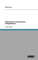 Paid Content in Deutschland - Erfolgsfaktoren