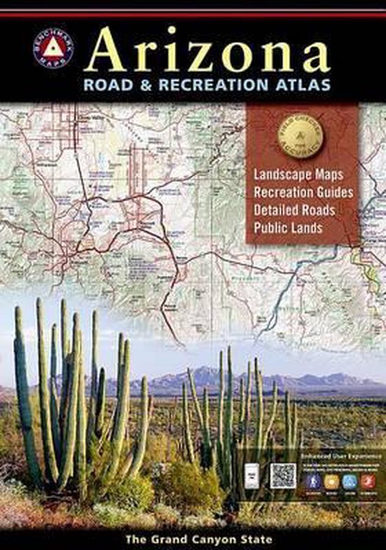 Benchmark Arizona Road & Recreation Atlas, 8th Edition - cover