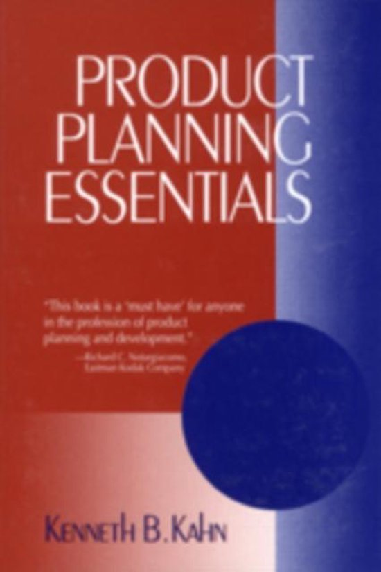 Product Planning Essentials - cover
