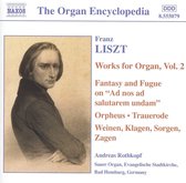 Andreas (Sauer Orgel Stad Rothkopf - Organ Works Volume 2 (CD)