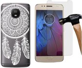 MP Case screenprotector + Gratis Spring back cover voor Motorola Moto G5s