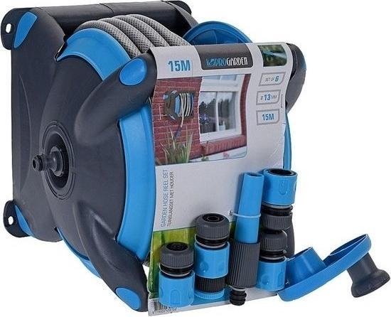 COM-FOUR® 2-delige tuinsproeiset - tuinhanddouche voor waterslang - multisproeier voor besproeiing van tuin, perken en planten (Set06 - Tuinsproeier & sproeier