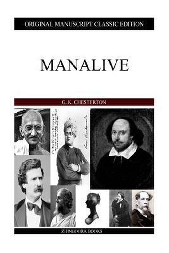 Manalive - cover