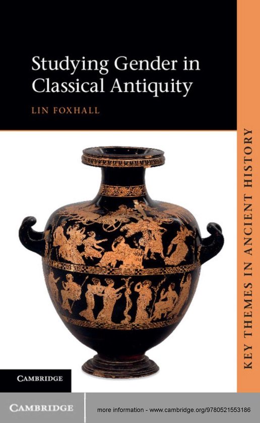 Key Themes in Ancient History - Studying Gender in Classical ... - cover