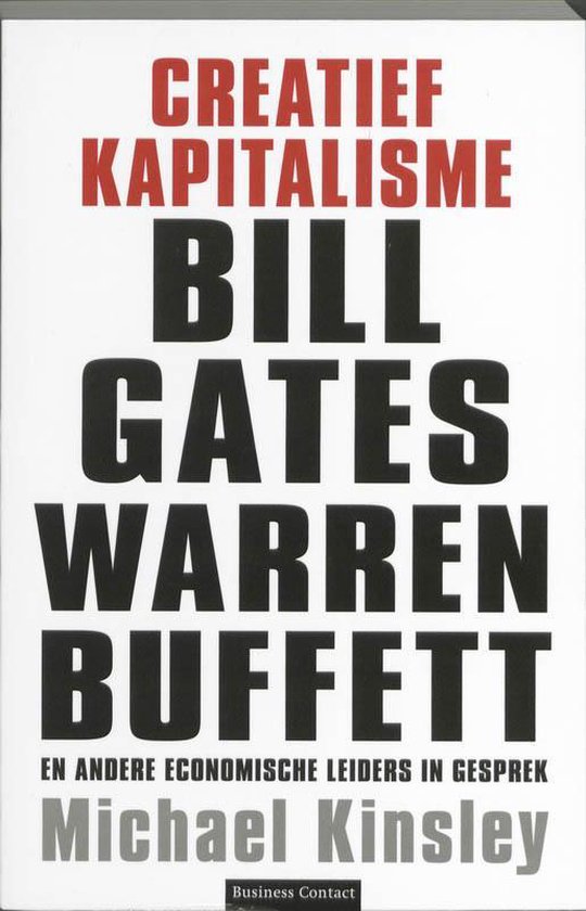 Cover van het boek 'Creatief kapitalisme' van M. Kinsley