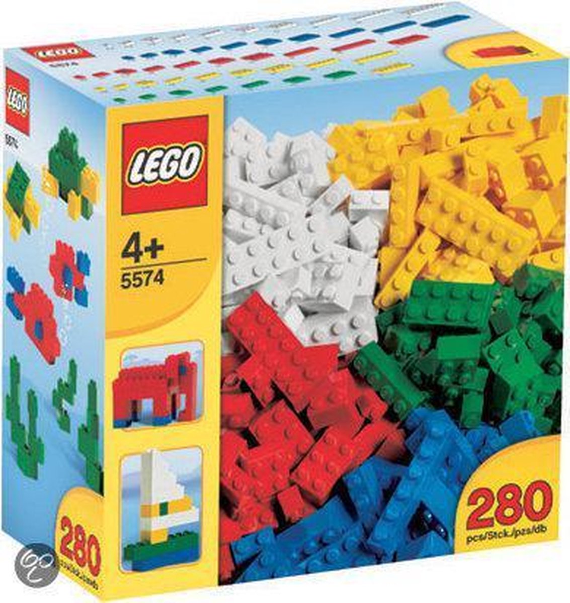 een kopje Op de kop van bijzonder LEGO Basic Basisstenen - 5574 | bol.com
