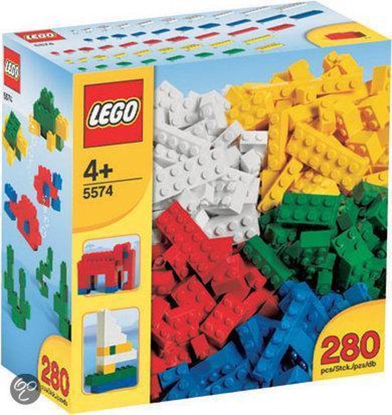 Vrijgevig bouwen Preek LEGO Basic Basisstenen - 5574 | bol.com