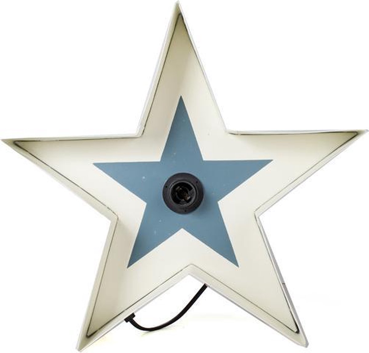 Fairtrade (kerst) Ster Lamp Blauw