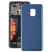 Batterij Cover - achterkant - geschikt voor de Huawei Mate 20 Pro -Blauw