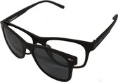 Icon Eyewear TTD310 Premium Clip-On (zonne)Leesbril +1.50 - Zwart