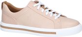 Clarks Unstructured Dames Veterschoenen - Blush Leather - Maat 36