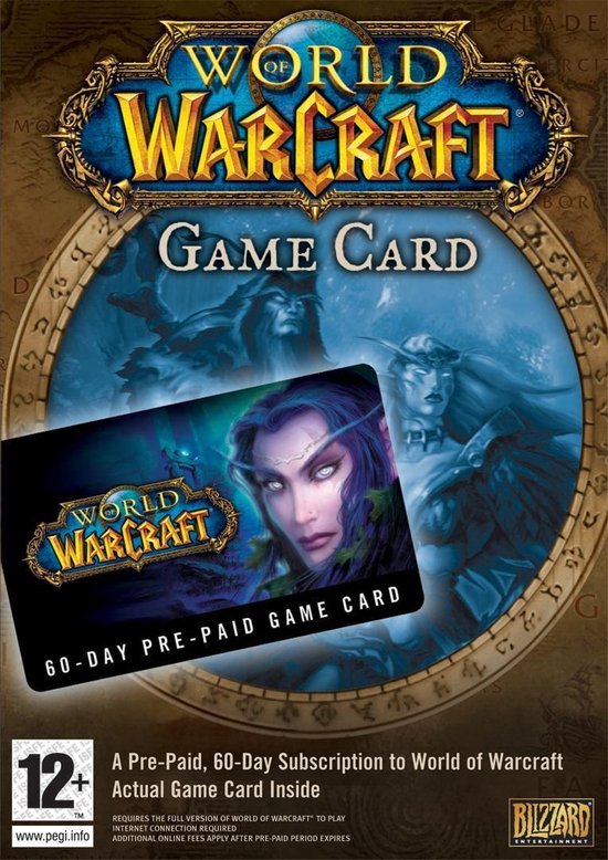 World Of Warcraft – Pre-Paid Card 60 Dagen – Windows + MAC