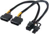 Power Cord Molex NANOCABLE 10.19.1201 PCI-e (20 cm)