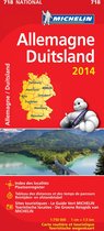 Michelin 718 Allemagne - Duitsland 2014
