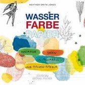 Wasser Farbe Papier