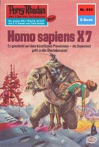 Perry Rhodan-Erstauflage 810 - Perry Rhodan 810: Homo sapiens X7
