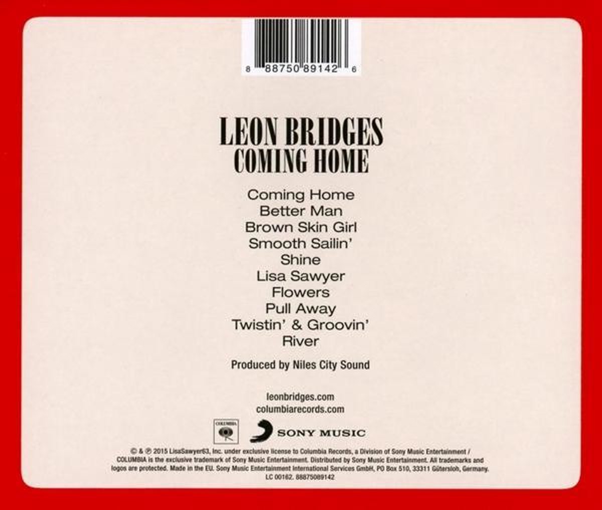 Coming Home, Bridges, Leon Muziek Coming Home, Bridges, Leon Muziek