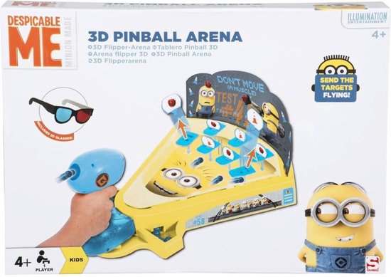 Afbeelding van het spel 3D FlipperarenaMinions