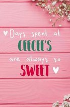 Days Spent At Ceecee's Are Always So Sweet