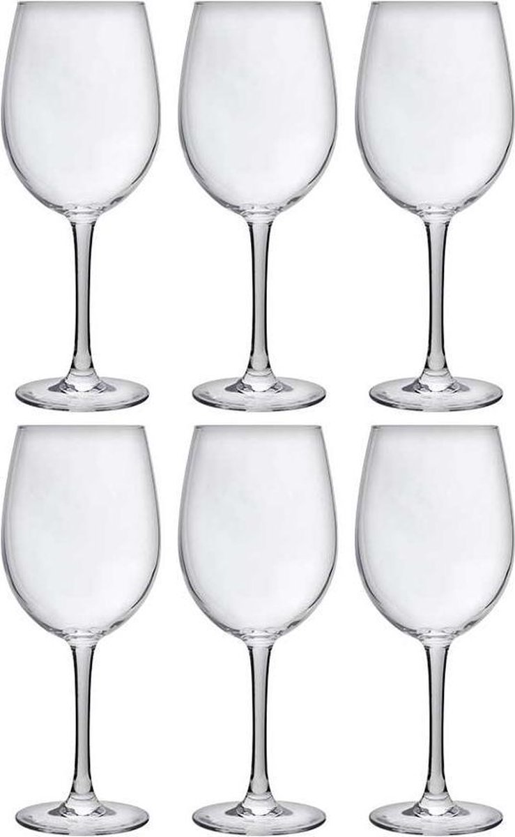 Bol.com Cosy&Trendy Cosy Moments Wijnglas - 48 cl- Set-6 aanbieding
