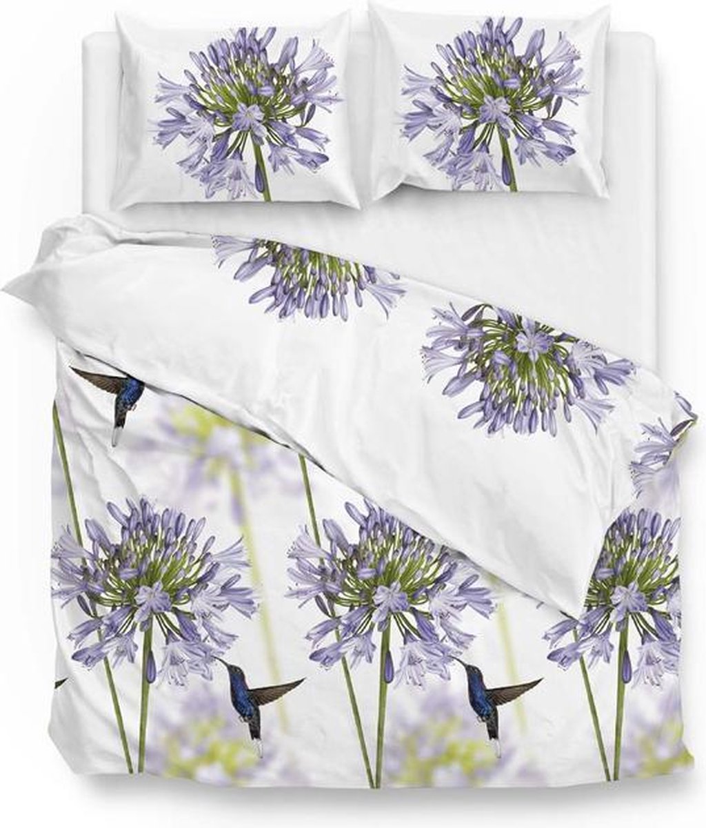 ZoHome Kenaz Dekbedovertrek - Litsjumeaux - 240x200/220 cm - Natural