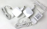 Orgineel Lyra Asus AC2200 ROUTER  ADAPTER ad2055020  voeding  WIT 24w 12v 2a  4mm plug