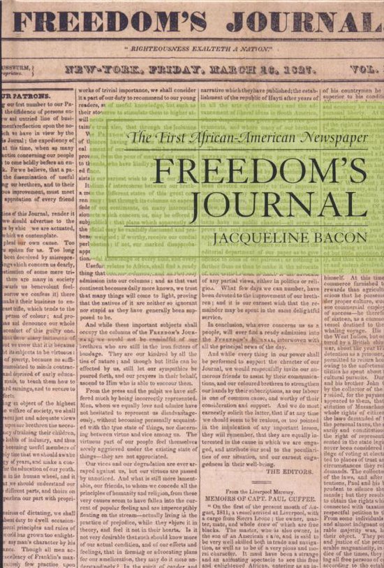 Freedom's Journal - cover