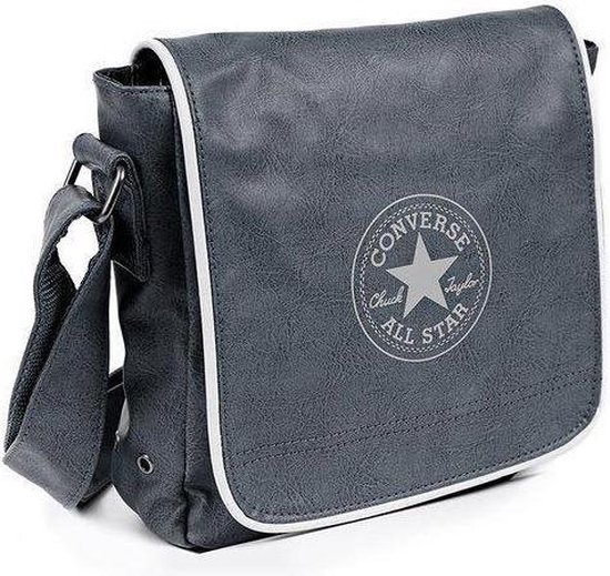 Converse Flap Bag Retro - Citybag - Small - Converse Black / Mouse | bol.com