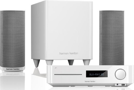 Harman Kardon BDS370 - 2.1 home cinema set - Wit | bol.com