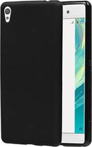 TPU Hoesje voor Sony Xperia C6 Zwart