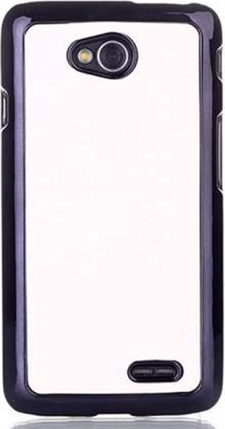 LG L70 Leather Coated Hard Case Wit | bol.com