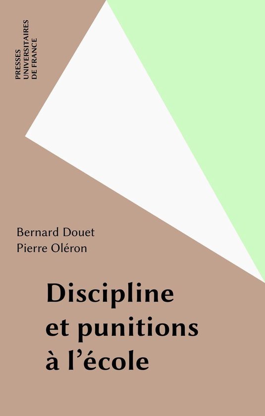 Discipline et punitions à l'école - cover