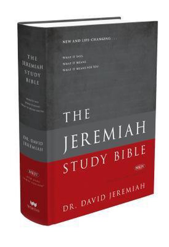 Jeremiah Study Bible Nkjv Dr David Jeremiah 9781936034895 Boeken