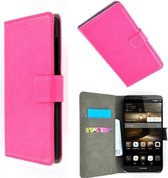 Huawei Mate 8 Wallet Bookcase hoesje Roze