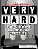 Very Hard 100 Sudoku Large Print Puzzles