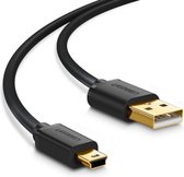 USB 2.0 A Male naar Mini-USB 5 Pin Male kabel - 100cm