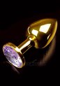 Dolce Piccante Buttplug Jewellery Gold Small Baby Purple - goudkleurig