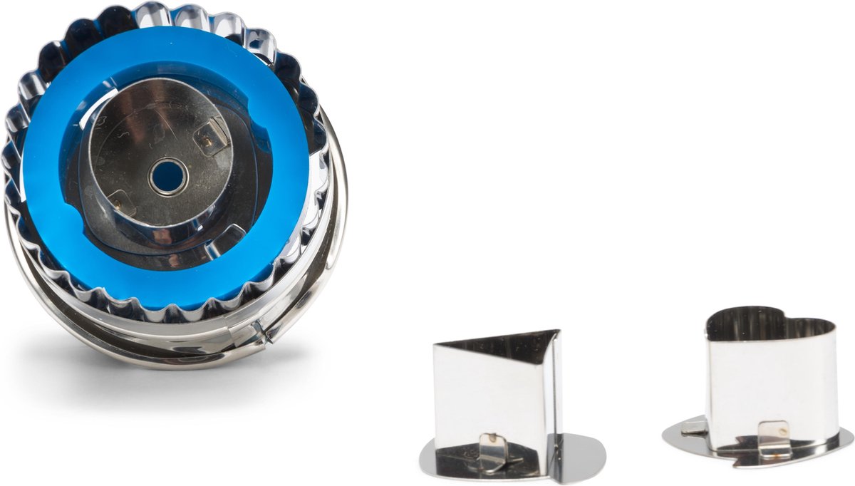 Patisse Uitsteekvormen Linzer 5 Cm Rvs Zilver 4-delig