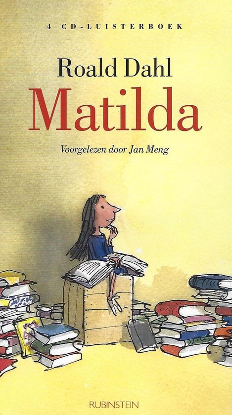 Cover van het boek 'Matilda' van Roald Dahl