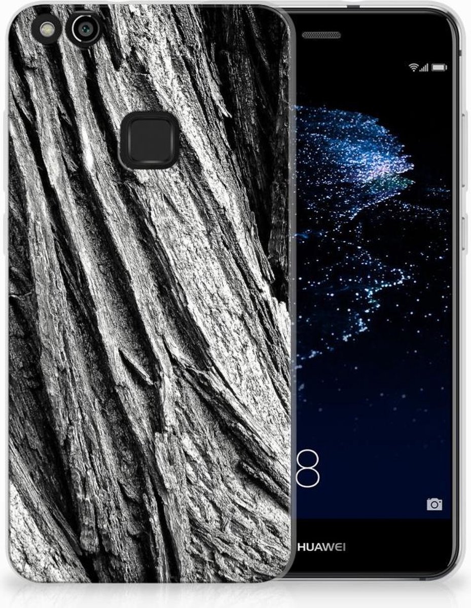 Bumper Hoesje Huawei P10 Lite Boomschors Grijs